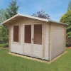 Shire Berryfield 11' X 10' (Nominal) Apex Timber Log Cabin -Forest Garden Shop 1142X P