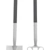 Forge Steel Carbon Steel Digging Fork & Spade 2 Pcs -Forest Garden Shop 120PF P