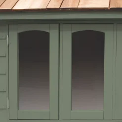 Forest Retreat 4&apos; X 6&apos; (Nominal) Apex Overlap Timber Shed With Assembly -Forest Garden Shop 129KT A5