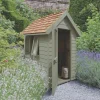 Forest Retreat 4' X 6' (Nominal) Apex Overlap Timber Shed With Assembly 1 Forest Retreat 4' X 6' (Nominal) Apex Overlap Timber Shed With Assembly -Forest Garden Shop 129KT P