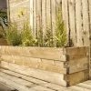 Forest Caledonian Raised Bed 1800 X 450 X 450mm 2 Forest Caledonian Raised Bed 1800 X 450 X 450mm -Forest Garden Shop 1652K P