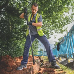 Roughneck 14lb Chisel & Point Digging Bar 50mm X 1520mm -Forest Garden Shop 165KG A3