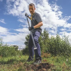 Roughneck 14lb Chisel & Point Digging Bar 50mm X 1520mm -Forest Garden Shop 165KG A5