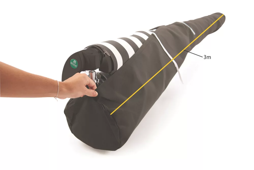 Greenhurst Awning Cover Grey 3m 4 Greenhurst Awning Cover Grey 3m - Image 2