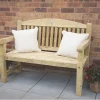 Forest Harvington Garden Bench Mixed Softwood 1.23 X 0.68 X 0.96m -Forest Garden Shop 1998X P