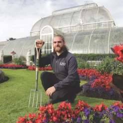 Spear And Jackson Spear & Jackson Kew Gardens Collection Neverbend Carbon Digging Fork 195mm -Forest Garden Shop 206KG A4