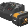Titan TTB813ACC 18 / 36V 4 / 8Ah Li-Ion TXP Dual-Voltage Battery & Charger Set -Forest Garden Shop 228TH P