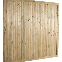 Forest Decibel Vertical Tongue & Groove Noise Reduction Fence Panels Natural Timber 6 X 6&apos; Pack Of 4 -Forest Garden Shop 2300X A1