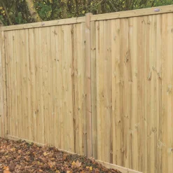 Forest Decibel Vertical Tongue & Groove Noise Reduction Fence Panels Natural Timber 6 X 6&apos; Pack Of 4 -Forest Garden Shop 2300X A2