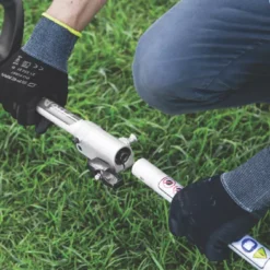 Stiga GT 330 A 25.4cc Split Curved Shaft 2-Stroke Petrol Grass Trimmer -Forest Garden Shop 237RV A4