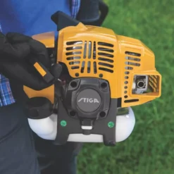 Stiga GT 330 A 25.4cc Split Curved Shaft 2-Stroke Petrol Grass Trimmer -Forest Garden Shop 237RV A7
