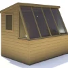 Shire 8&apos; X 6&apos; (Nominal) Pent Timber Potting Shed -Forest Garden Shop 263TJ P