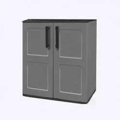 Shire 2&apos; X 1&apos; (Nominal) Flat Plastic Tool Store Grey