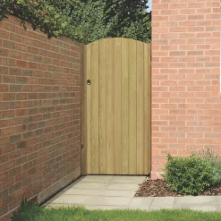 Forest Garden Gate 900 X 1800mm Natural Timber -Forest Garden Shop 275JG A2
