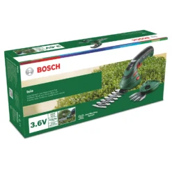 Bosch Isio 3.6V 1 X 1.5Ah Li-Ion Cordless Grass & Shrub Shear -Forest Garden Shop 276PF A7