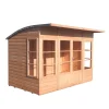 Shire Orchid 10' X 6' (Nominal) Arched Shiplap T&G Timber Summerhouse -Forest Garden Shop 2781X P