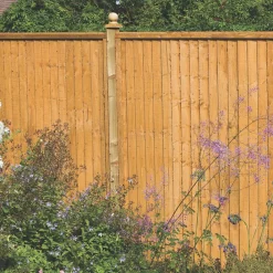 Forest Closeboard Fence Panels Golden Brown 6 X 3&apos; Pack Of 7 -Forest Garden Shop 2933X A2