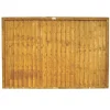 Forest Closeboard Fence Panels Golden Brown 6 X 4' Pack Of 5 1 Forest Closeboard Fence Panels Golden Brown 6 X 4' Pack Of 5 -Forest Garden Shop 2952X P