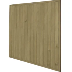 Forest VTGP6PK4HD Vertical Tongue & Groove Fence Panels Natural Timber 6 X 6&apos; Pack Of 4 -Forest Garden Shop 305JG A1