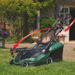 Bosch AdvancedRotak 750 1700W 44cm Lawn Mower 240V -Forest Garden Shop 315PP A3