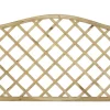 Forest Hamburg Lattice Curved Top Garden Screens 6 X 3&apos; 10 Pack -Forest Garden Shop 31972 P