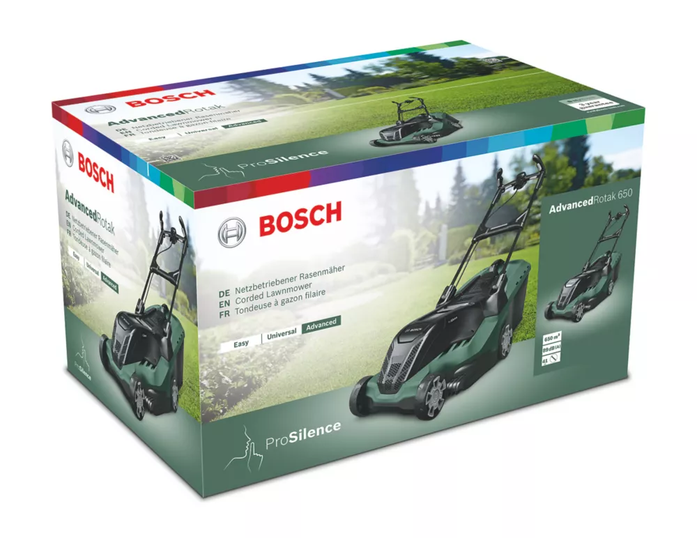 Bosch AdvancedRotak 650 1700W 42cm Lawn Mower 240V 7 Bosch AdvancedRotak 650 1700W 42cm Lawn Mower 240V - Image 5