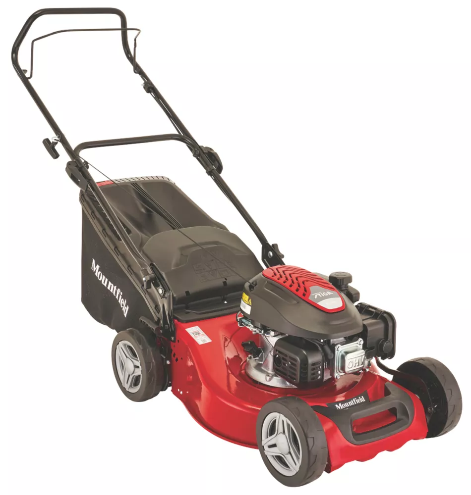 Mountfield HP185 46cm 139cc Hand-Propelled Rotary Petrol Lawn Mower 4 Mountfield HP185 46cm 139cc Hand-Propelled Rotary Petrol Lawn Mower - Image 2