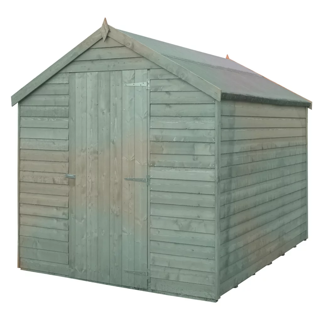 Shire 5' 6" X 6' 6" (Nominal) Apex Overlap Timber Shed 3 Shire 5' 6" X 6' 6" (Nominal) Apex Overlap Timber Shed