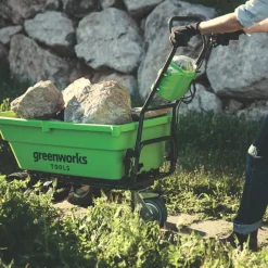 Greenworks GWG40GC 40V Li-Ion Cordless Self-Propelled Garden Cart - Bare -Forest Garden Shop 359KT A3