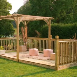 Forest Ultima 11.5m² Pergola & Patio Deck Kit 4.8 X 2.4m