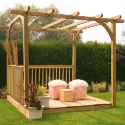Forest Ultima 5.8m² Pergola & Patio Deck Kit 2.4 X 2.4m