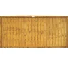 Forest Closeboard Fence Panels Golden Brown 6 X 3&apos; Pack Of 9 -Forest Garden Shop 4434X P