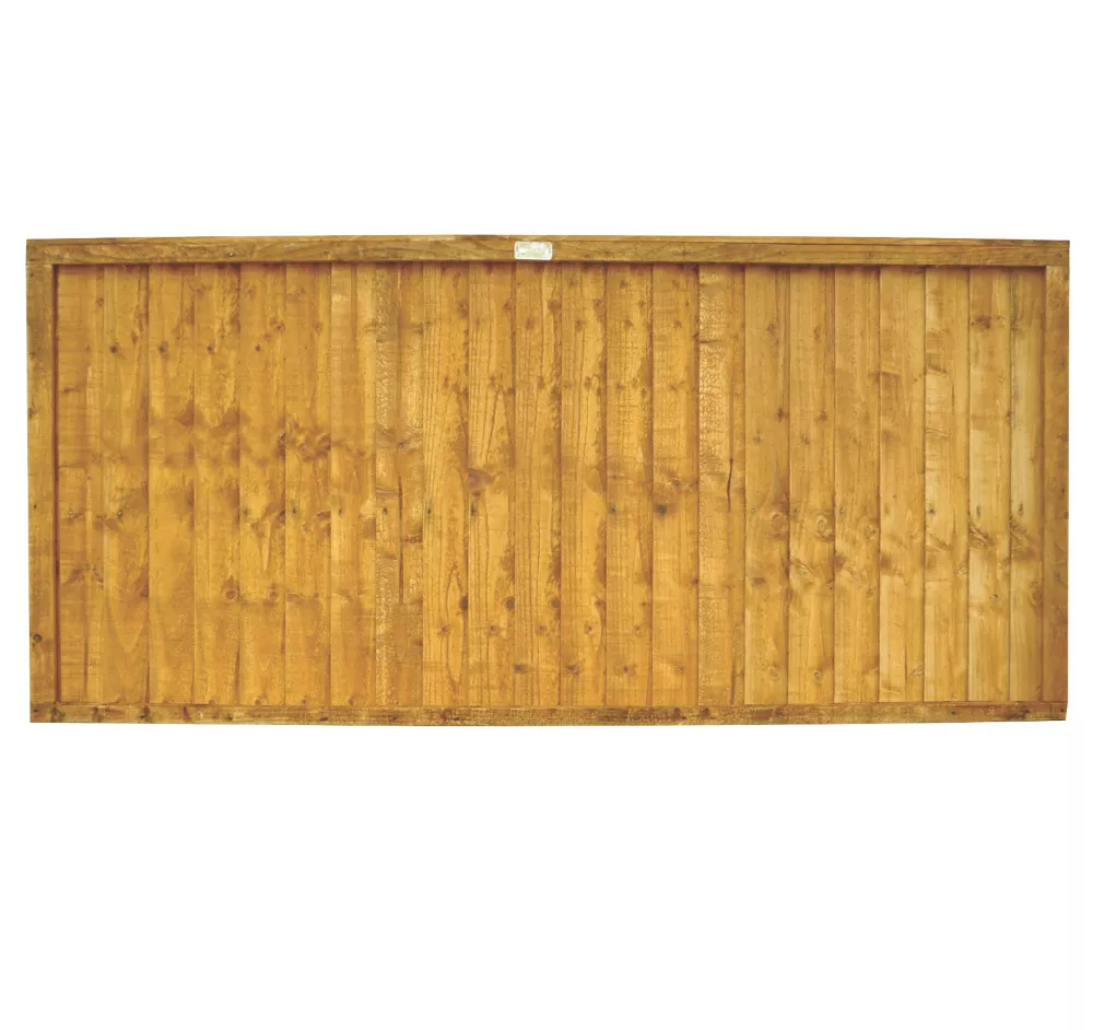 Forest Closeboard Fence Panels Golden Brown 6 X 3' Pack Of 9 3 Forest Closeboard Fence Panels Golden Brown 6 X 3' Pack Of 9