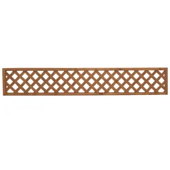 Forest Fence Topper Softwood Rectangular Trellis 6 X 1' 5 Pack