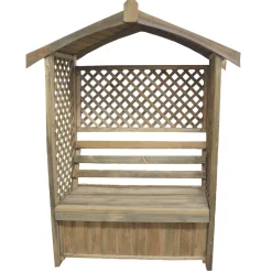 Forest Lyon 4' X 2' (Nominal) Apex Timber Arbour 9 Forest Lyon 4' X 2' (Nominal) Apex Timber Arbour -Forest Garden Shop 4589X A2