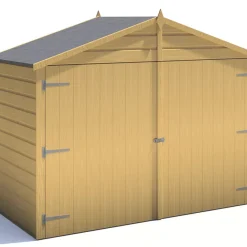 Shire 7&apos; X 3&apos; 6" (Nominal) Apex Timber Bike Store -Forest Garden Shop 458TJ A2