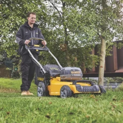 DeWalt DCMW564N-XJ 18V Li-Ion XR Brushless Cordless 48cm Rotary Lawn Mower - Bare -Forest Garden Shop 468HK A5