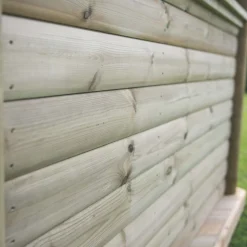 Forest HGG36MTTIN 12' X 10' (Nominal) Hexagonal Timber Gazebo With Base & Assembly -Forest Garden Shop 487JG A2