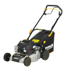 Titan TTLMP300SP40 41cm 125cc Self-Propelled Rotary Petrol Lawn Mower