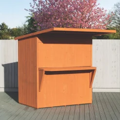 Shire Paradise Bar 6' X 4' (Nominal) Pent Timber Summerhouse 7 Shire Paradise Bar 6' X 4' (Nominal) Pent Timber Summerhouse -Forest Garden Shop 542TJ A2