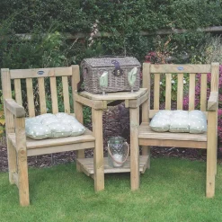 Forest Harvington Garden Love Seat Mixed Softwood 1.67 X 0.72 X 0.9m -Forest Garden Shop 5943X A2