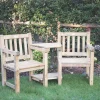 Forest Harvington Garden Love Seat Mixed Softwood 1.67 X 0.72 X 0.9m -Forest Garden Shop 5943X P