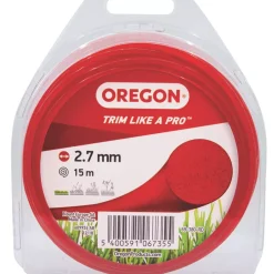 Oregon Red Trimmer Line 2.7mm X 15m