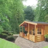 Shire Lydford 2 12' X 16' 6" (Nominal) Apex Timber Log Cabin 1 Shire Lydford 2 12' X 16' 6" (Nominal) Apex Timber Log Cabin -Forest Garden Shop 62514 P