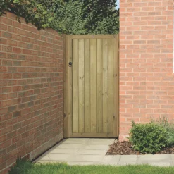 Forest Vertical Tongue & Groove Garden Gate 900 X 1830mm Natural Timber -Forest Garden Shop 635JG A2