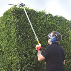 Titan TTL488GDO 25cc Petrol Bent Shaft 2-in-1 Grass & Hedge Trimmer -Forest Garden Shop 63778 A2