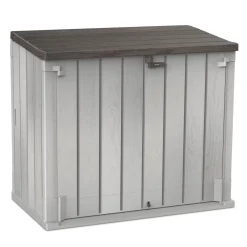 Forest 1200Ltr 5&apos; X 2&apos; 6" (Nominal) Plastic Patio Box Taupe Grey -Forest Garden Shop 639JG A6