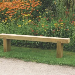 Forest Sleeper Garden Bench Pressure-Treated Softwood 1800 X 200 X 447mm