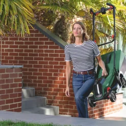 Bosch CityMower 18V 1 X 4.0Ah Li-Ion Power For All Cordless 32cm Rotary Lawn Mower -Forest Garden Shop 680PF A4