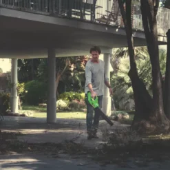 Greenworks GWG40AB 40V Li-Ion Cordless Axial Blower - Bare -Forest Garden Shop 695KT A3